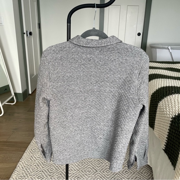 Youth quilted button down jacket. - Picture 4 of 5